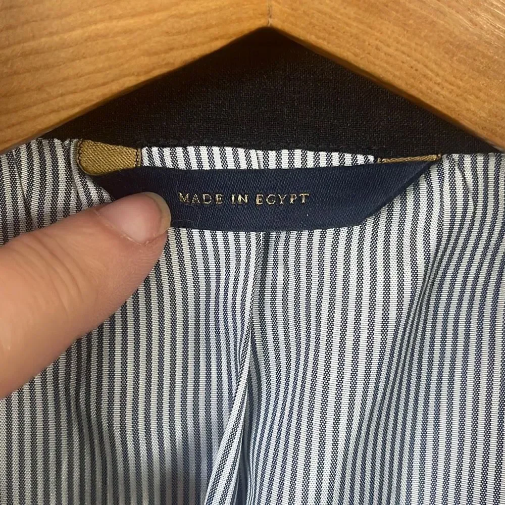 Brooks Brothers Explorer Madison Fit Suit Blazer Jacket 40L Wool Blend Charcoal
